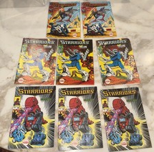 Mini cómics de Starriors lote de 8 #1 #2 y #4 TOMY 1984 Marvel Comics