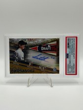 2025 Bowman Draft Seth Hernandez Draft Night Autograph - Gold /50 PSA 10