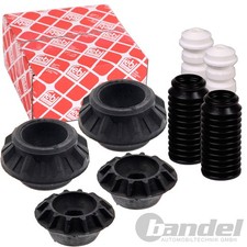 2x FEBI DOMLAGER + PROTECTION KIT HINTEN passend für VW GOLF 2 3 GOLF 4 CABRIO