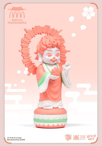 ZCWO Sakura Hambuddha Limited Collectible PVC Art Decoration 26cm New In Stock - Picture 9 of 11