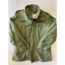 Giacca da campo M-65 militare vintage esercito americano piccola corta 