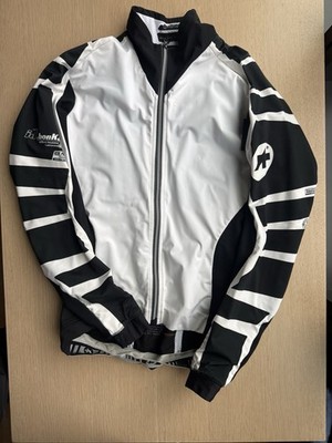 Assos iJ Bonka 6 Black White Cycling Winter Jacket Size M