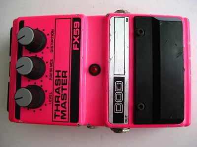 Vintage DOD FX59 Thrash Metal Distortion Guitar Effect Pedal USA