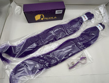Long Purple Braiding Hair 25 Inch, Pre Stretched Synthetic Braiding Hair READ..