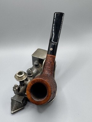Ser Jacopo S2 Rusticus Billiard Estate Pipe Fatta a Mano Per Aspera Ad Astra
