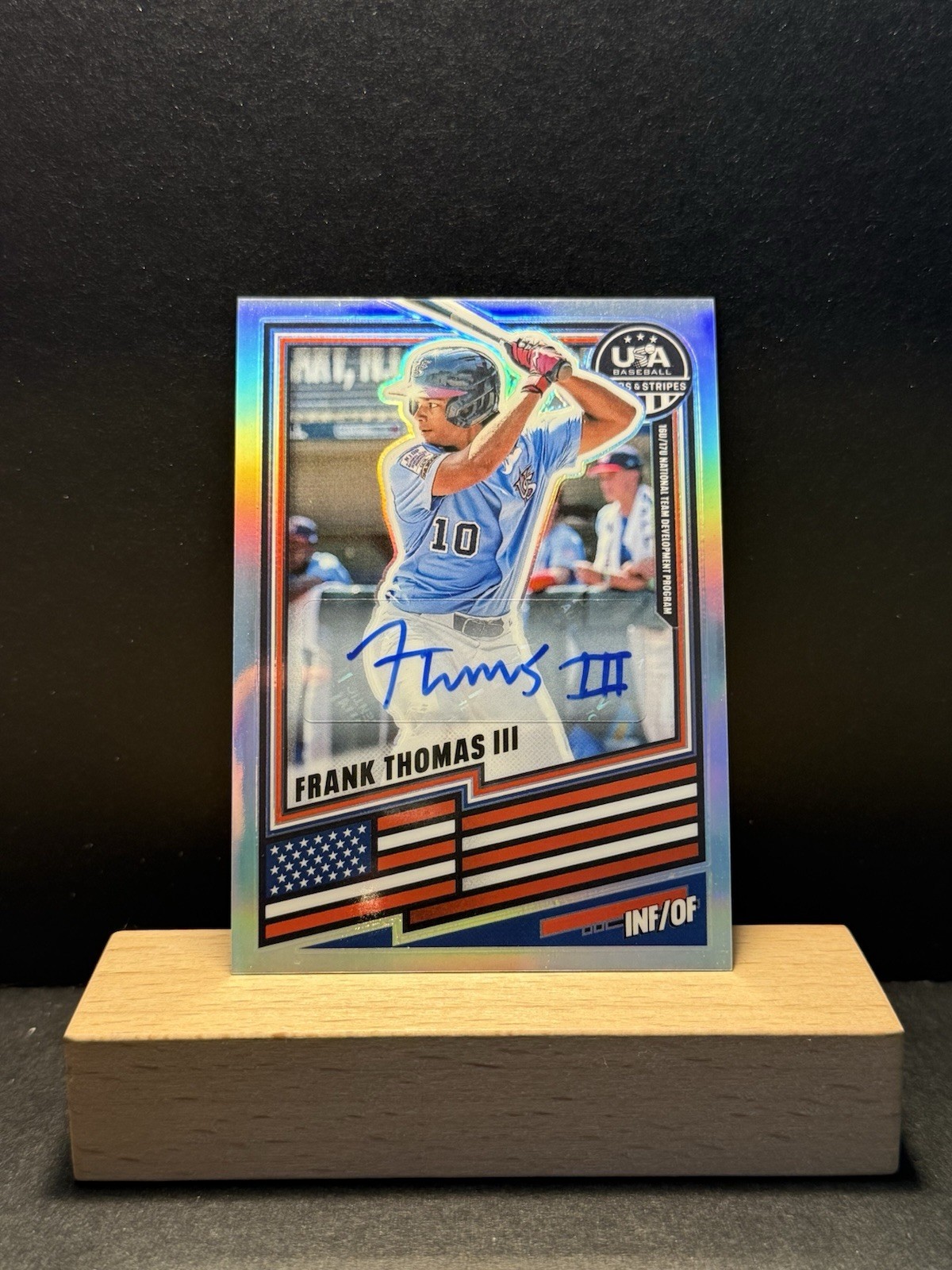Frank Thomas III 2026 Panini USA Baseball Stars & Stripes Rookie Auto