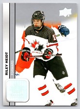 2023 Upper Deck Team Canada Juniors #40 Riley Heidt