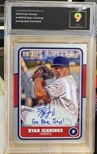 2025 Onyx Vintage - Autographs Enscribed Ryan Jennings #VARYJE (AU, RC)