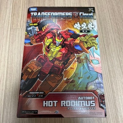 Transformers Cloud Hot Rodimus complete Takara TFC-A03 Generations with Comic