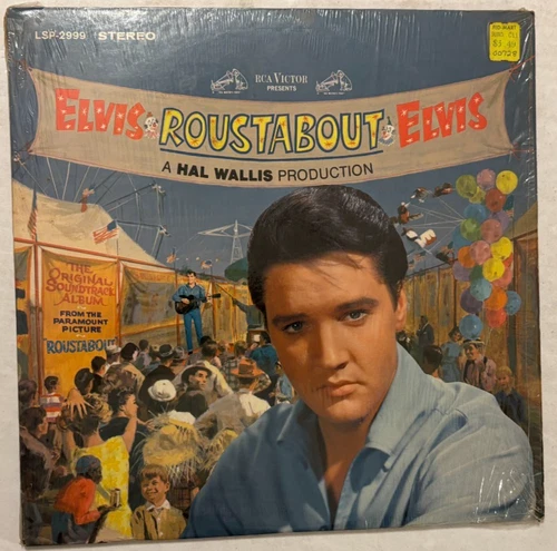 Elvis Presley Roustabout LSP-2999 Stereo RCA Records 1964 Vintage LP Vinyl EX-NM