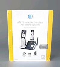 AT T CL82215 DECT 6.0 Cordless Phone Answering System 2 Handsets
