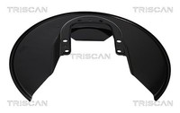 Triscan Spritzblech, Bremsscheibe Hinterachse U.A. FüR CitroËN, Peugeot