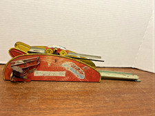 1940's Wolverine Jet Roller Coaster Wind-Up Tin Litho Toy Car partsor repair