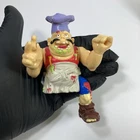 Vintage (1990) Playmates TMNT Pizza Face 4.5” Action Figure (INCOMPLETE)