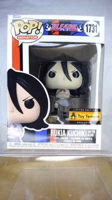 #ad Funko Pop : Bleach Rukia Kuchiki With Kon #1731 Toy Temple Exclusive LE $11.50