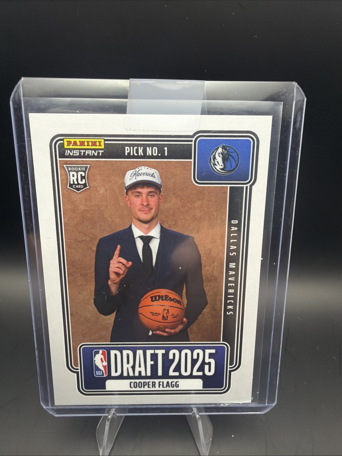 COOPER FLAGG  ~ 2025-26 Panini Instant Draft Night #NBADN-1 ~ Rookie