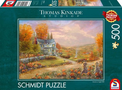 Herbst in Apple Hill | Puzzle Thomas Kinkade 500 Teile | Deutsch | Spiel | 58795