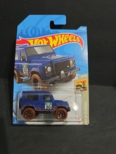 Hot Wheels Baja Blazers 4/10 Land Rover Defender 90 Blue 2020