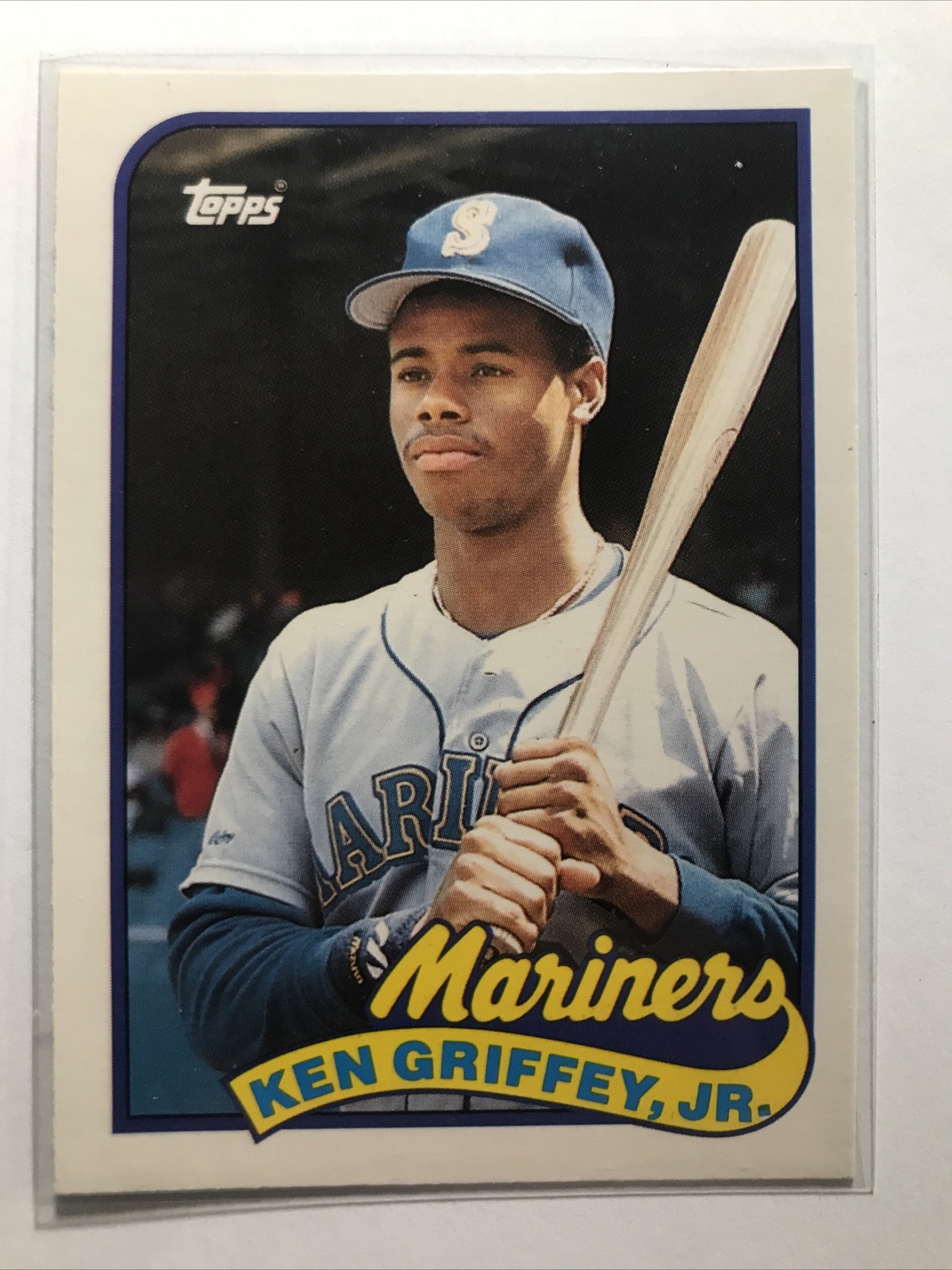 Ken Griffey Jr 1989 Topps Traded Card #41T XRC ROOKIE RC SP SHARP CENTERED!