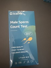 Semen Analysis, Male Sperm Concentration Test Kit for Men- Shows Normal or Lo