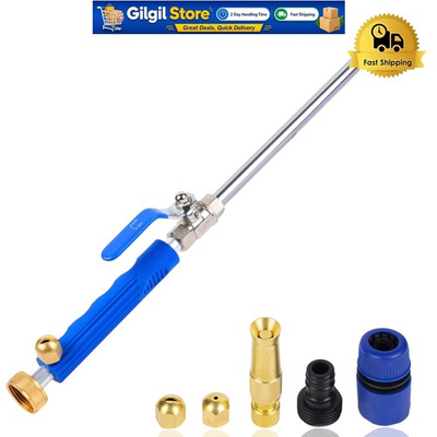 #ad Rust Resistant High Pressure Washer Wand for Garden Hose Includes 3 Spray Tips $46.49