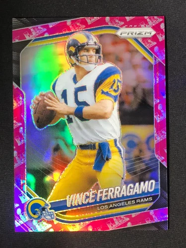 2025 Panini Prizm Vince Ferragamo #240 Super Bowl LX Prizm /60 SSP Rams YT92