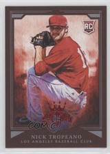 2015 Panini Diamond Kings Red Framed Nick Tropeano #198 5h9