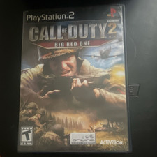 Activision Call of Duty 2: Big Red One (T) Sony PlayStation 2 PS2 CIB