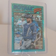 Topps 2026 Heritage Carter Jensen Kansas City Royals Rookie #199 Baseball Card