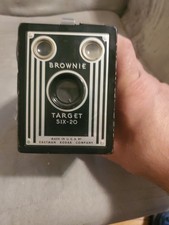 Vintage KODAK Brownie Target Six 20 Box Camera UNTESTED AS IS