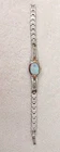 Vintage 1995 Silver Tone Quartz SEIKO OVAL WOMEN'S WATCH Bracelet Style Band