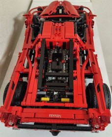 LEGO Racers 8653 Enzo Ferrari 1:10 Scale Building Set Excellent Japan