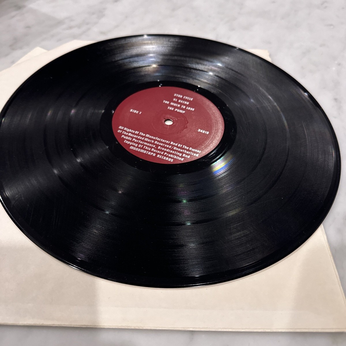 英2LP Jeff Beck Greek To Me 34010 MONOMATAPA /00520 JEFF BECK - GREEK TO ME - VINYL DOUBLE LP 2LP # 34-010