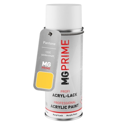 Pantone 122C Yellow Spraydose 400 ml seidenmatt schnelltrocknend