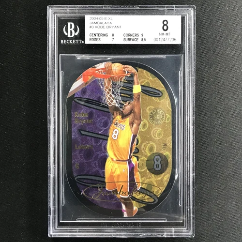 2004-05 E-xl Kobe Bryant Jambalaya No 3 Bgs 8 236