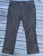 Ariat Rebar M4 Relaxed Straight Fit Workwear Pants Brown Mens Size 40/30 Utility