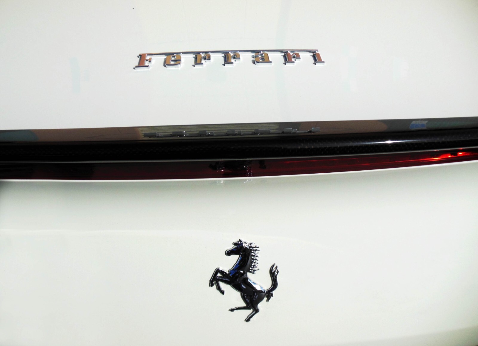 2008-13 Ferrari California Tesoro Flush Mount Trunk Lip Spoiler CF Made in USA
