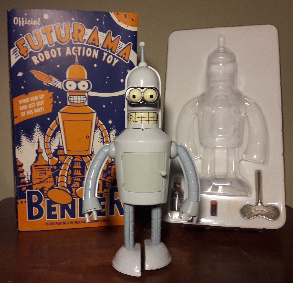 FUTURAMA ロボット アクショントイ BENDER ＆ NIBBLER FUTURAMA ロボット アクショントイ BENDER ＆ NIBBLER Futurama
