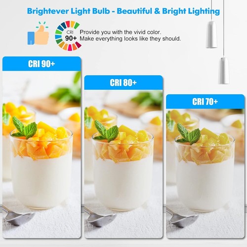 A21 LED Bulbs 100W Equivalent, 5000K Daylight, 2600LM, 4-Pack E26 - Picture 3 of 7