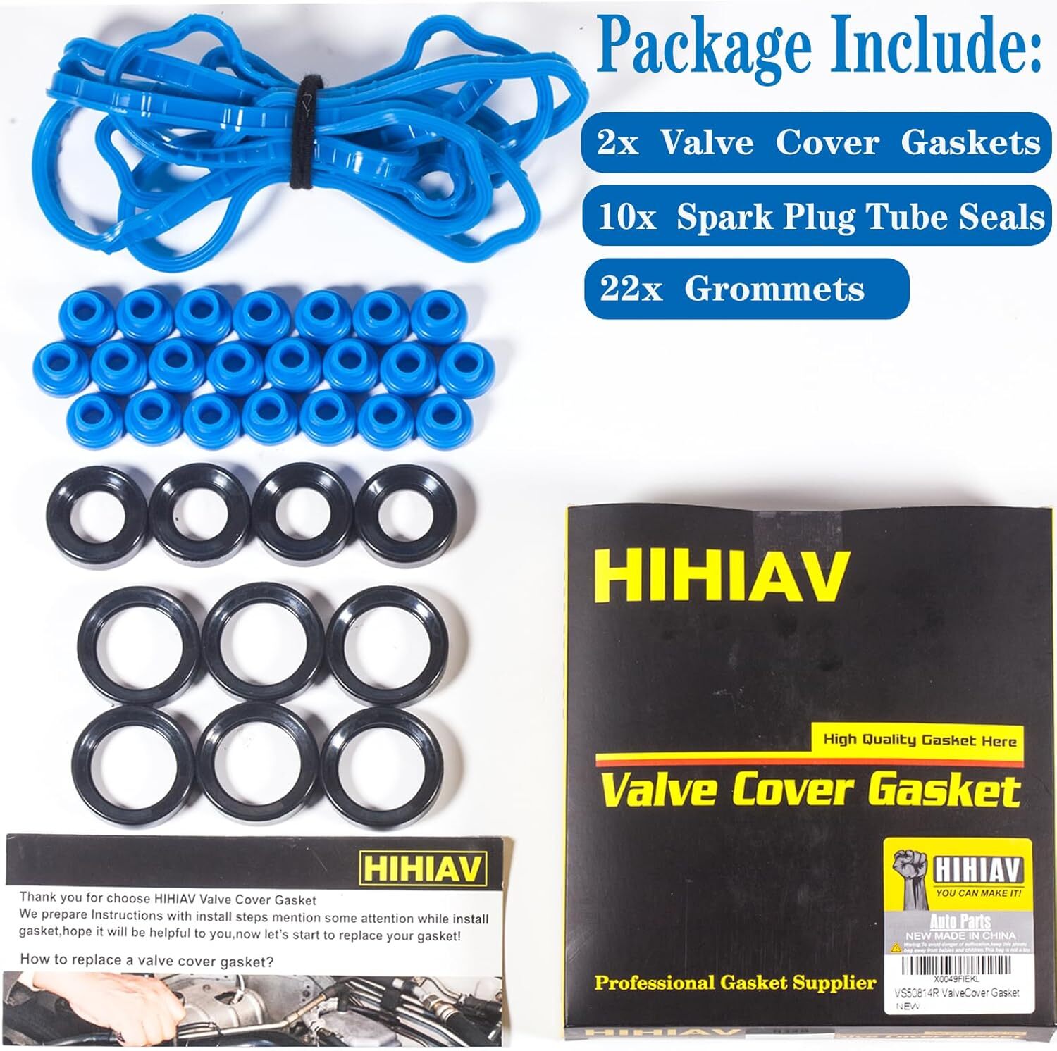 Valve Cover Gasket For Ford Explorer Taurus Edge F-150 Lincoln MKS MKT 3.7L 3.5L