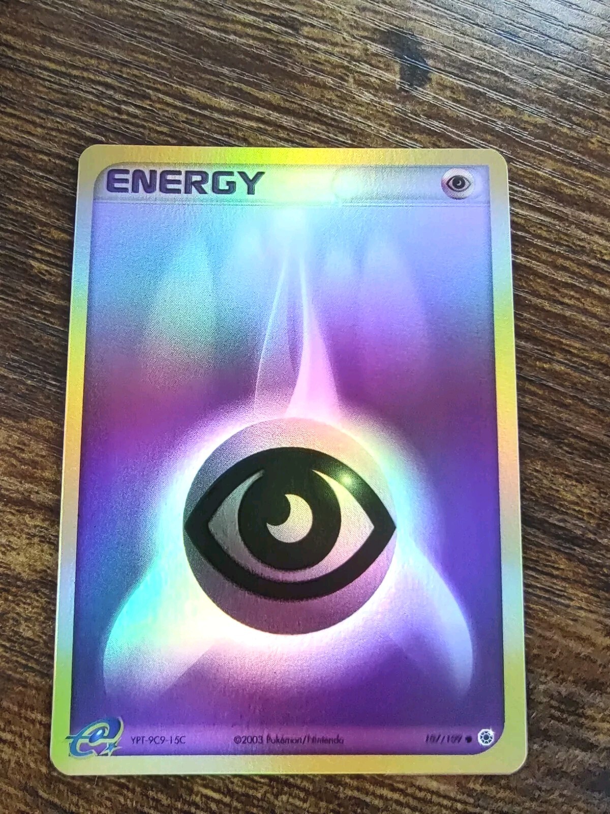 Psychic Energy 107/109 Reverse Holo Pokemon EX Ruby & Sapphire MINT