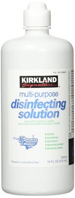 Kirkland Signature Multi-Purpose Disinfecting Solution for Soft Contacts 3pack