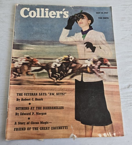 VTG COLLIER'S MAGAZINE MAY 10 1947 - 第 1/7 張圖片