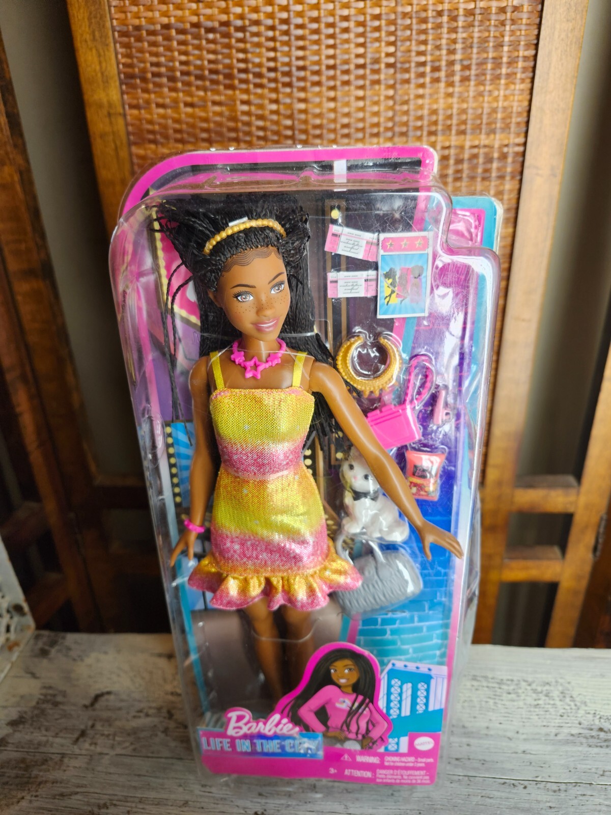Barbie Life In The City With Pet Doll Set
