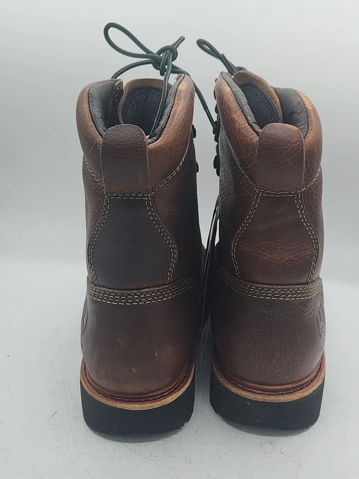 Women's John Deere Brown Steel Toe Boots JD3362 Size 8 NEW  - Image 3 of 4