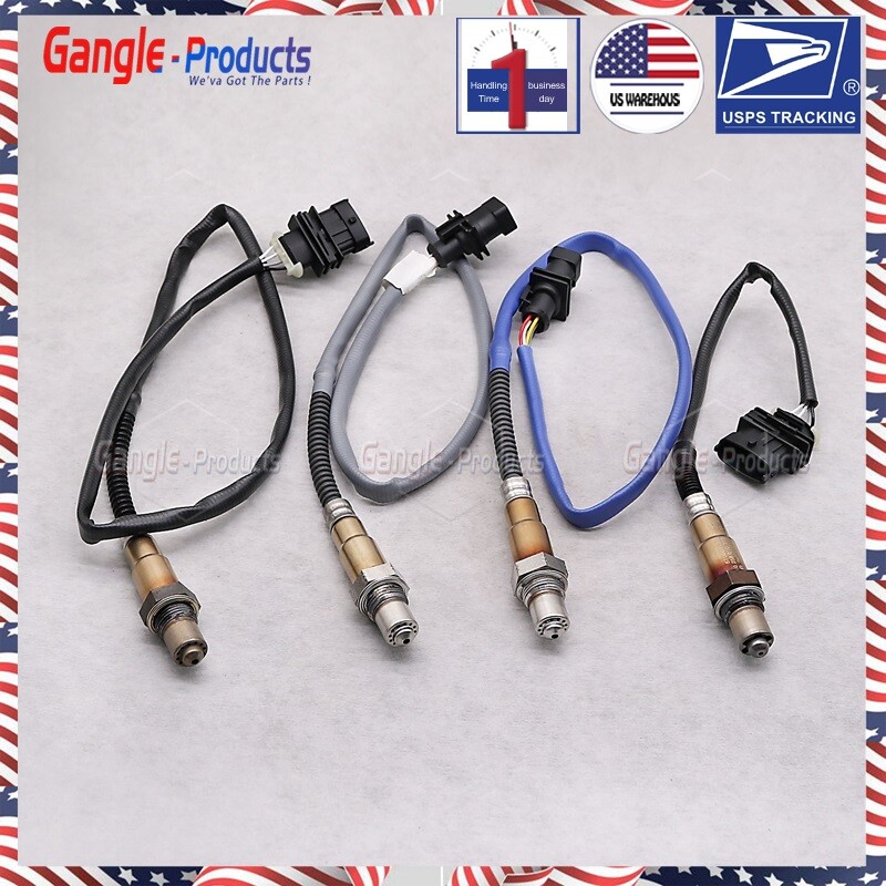 4x Oxygen O2 Sensor For Maserati Ghibli 2014-2020 Levante 2017-2020 3.0L Turbo