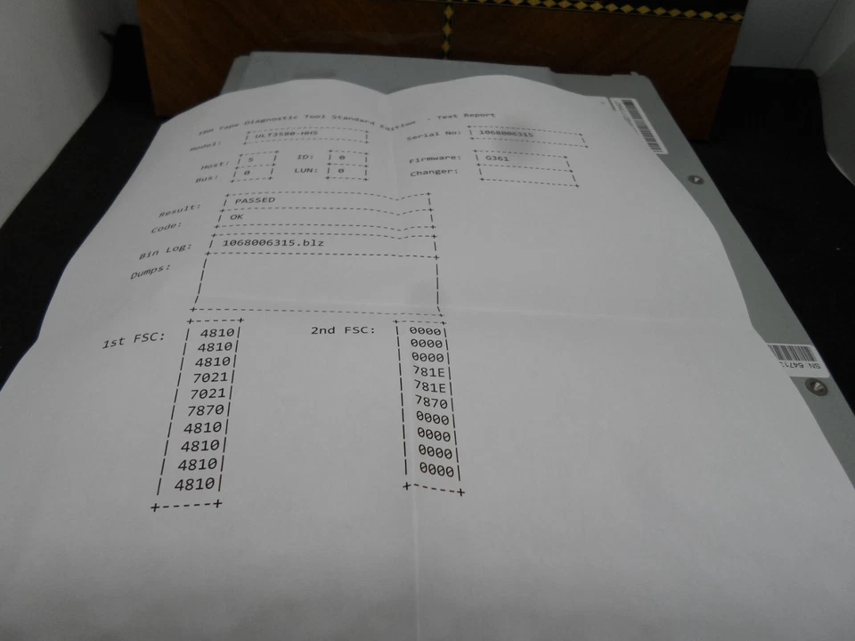 DELL LTO5 Ultrium5 8Gb FC HH W/ tray TL2000 TL4000 VTNNV 0VTNNV 46X6075 35P5081 - Image 2 of 4