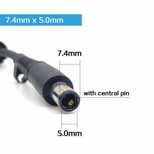 Genuine 90W AC Adapter Charger HP Elitebook 8440P 8460P 8470P 8570P 8470W - Picture 2 of 3