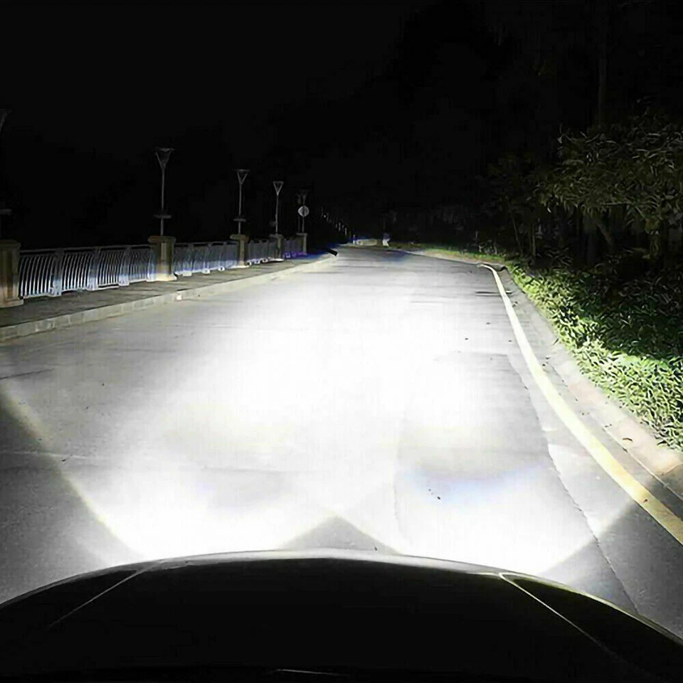 LED Lights For Ford Crown Victoria 4-Door 1998-2011 High Low Bulbs Combo Kit - Imagem 2 de 4