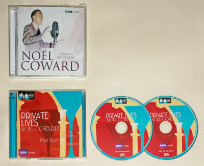 2 x Noel Coward Audiobooks Private Lives + An Audio Biography Patricia Routledge